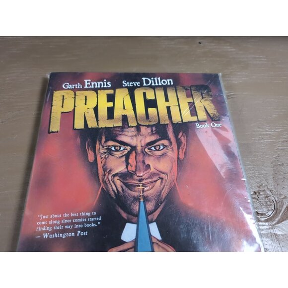 Preacher Book One Paperback Garth Ennis - Picture 4 of 14